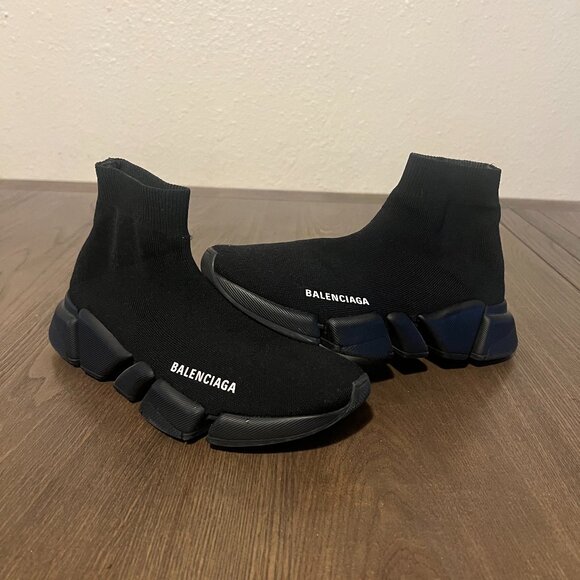 Women's Speed 2.0 Recycled Knit Sneaker in Black - Picture 1 of 6